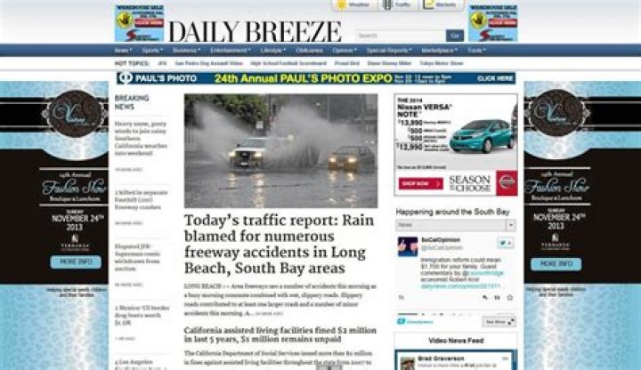 Daily Breeze offers subscribers All Access Daily Breeze
